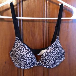Victoria’s Secret cheetah print padded bra